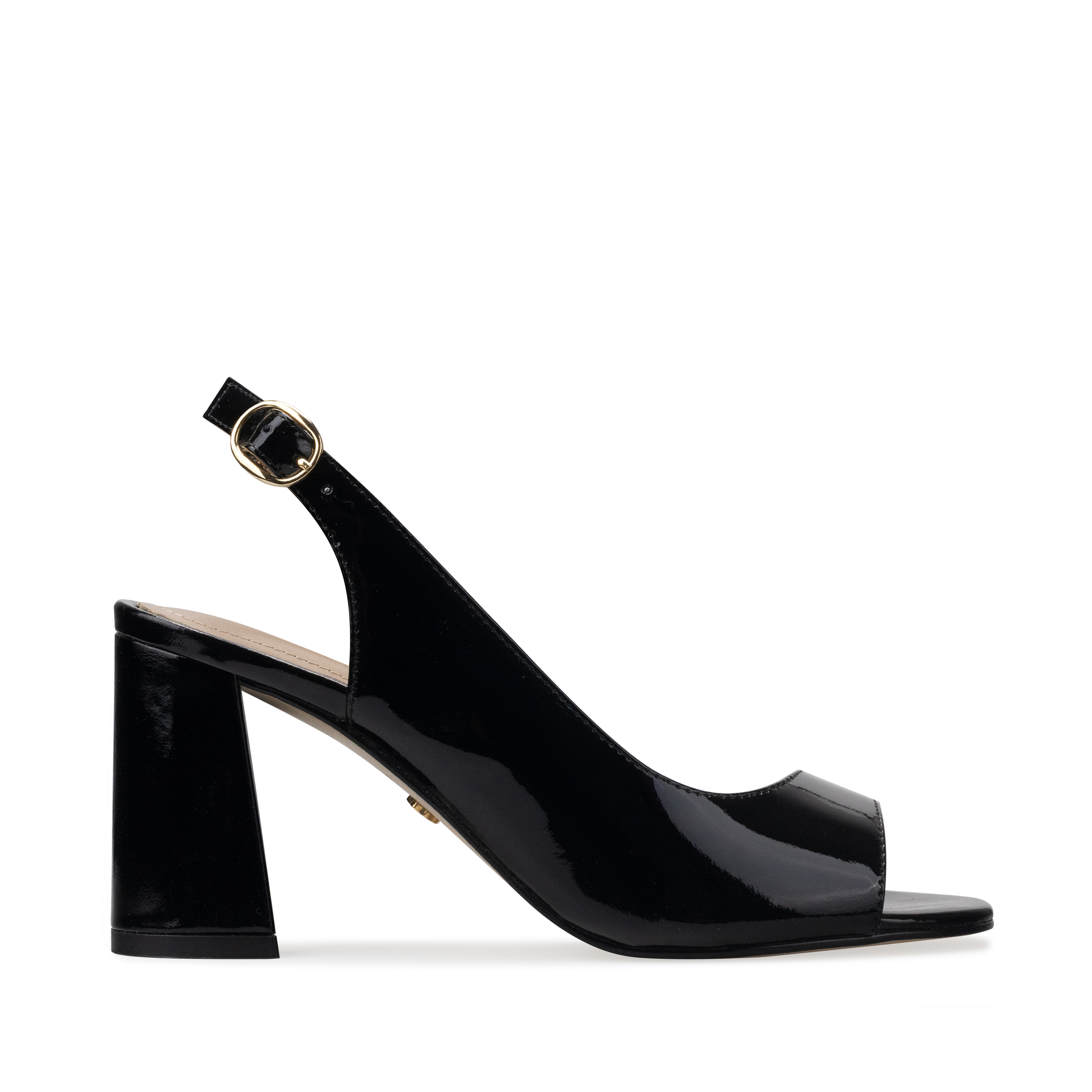 Zapatillas De Tacón Elegantes Para Mujer De Piel Davenia Mod. Alma